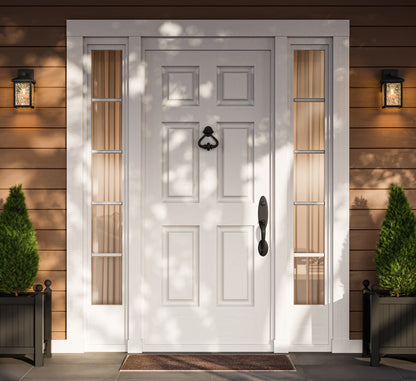 Owen 11.37" Black Outdoor Wall Lantern with Water Glass Shade