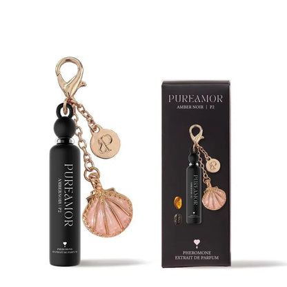 Pureamor Mini Keychain Pheromone Perfume (2Ml) - 8+ Hour Long Lasting, Designer Inspired Fragrance, Choose from 13 Scents: Floral, Woody & Sweet, Pocket Fragrance, On-The-Go Personal Fragrance