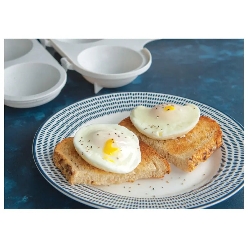 Nordic Ware Microwave Two Cavity Egg Poacher