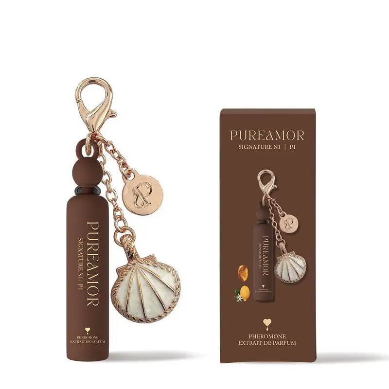 Pureamor Mini Keychain Pheromone Perfume (2Ml) - 8+ Hour Long Lasting, Designer Inspired Fragrance, Choose from 13 Scents: Floral, Woody & Sweet, Pocket Fragrance, On-The-Go Personal Fragrance