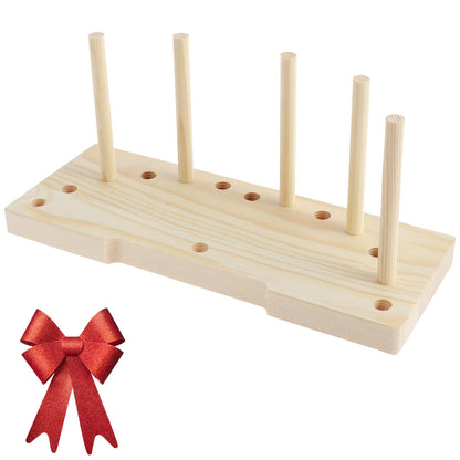 Bow Making Tool Wooden Multi Size Hardwood Ribbon Wreath Maker Handwork Christmas Decoration DIY Crafts Christmas Bows Party